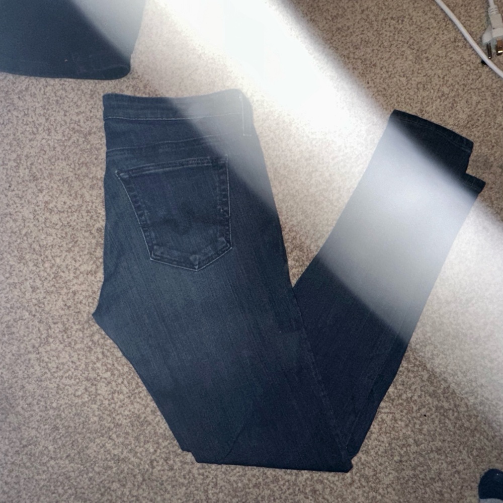 Ag Adriano Goldschmied Dark Blue Skinny Jeans
